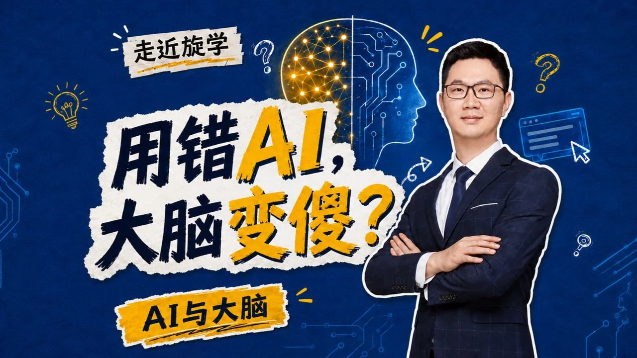 《用错 AI，大脑变傻？》封面