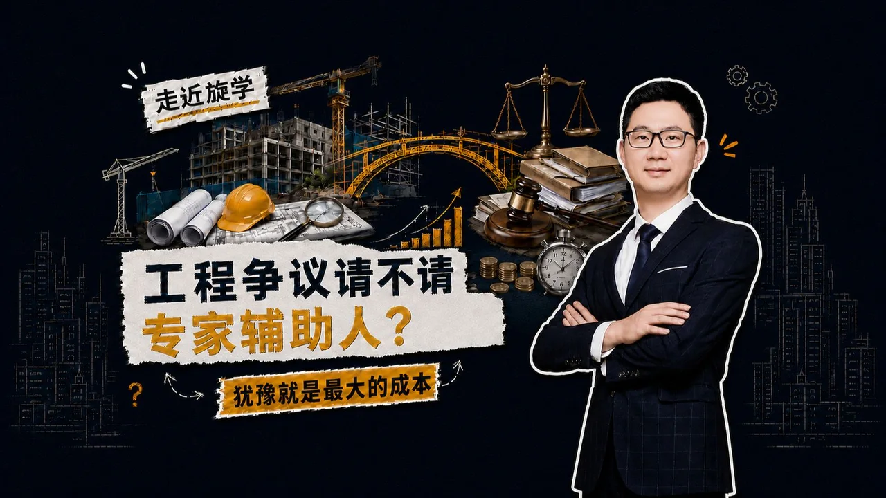 《工程争议请不请专家辅助人？犹豫就是最大的成本》视频封面