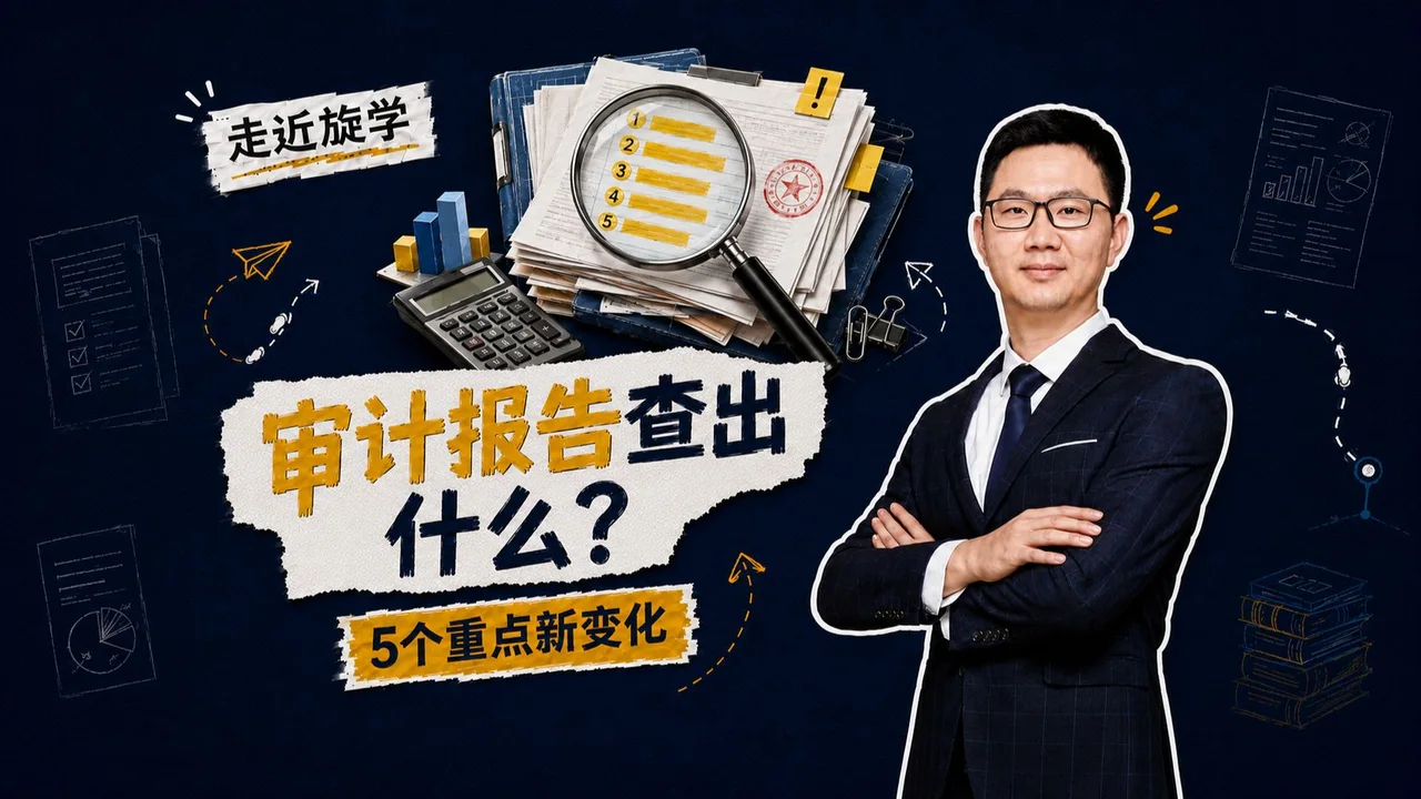 《【行业与政策观察】今年审计报告查出了什么？5个审计重点的新变化》封面