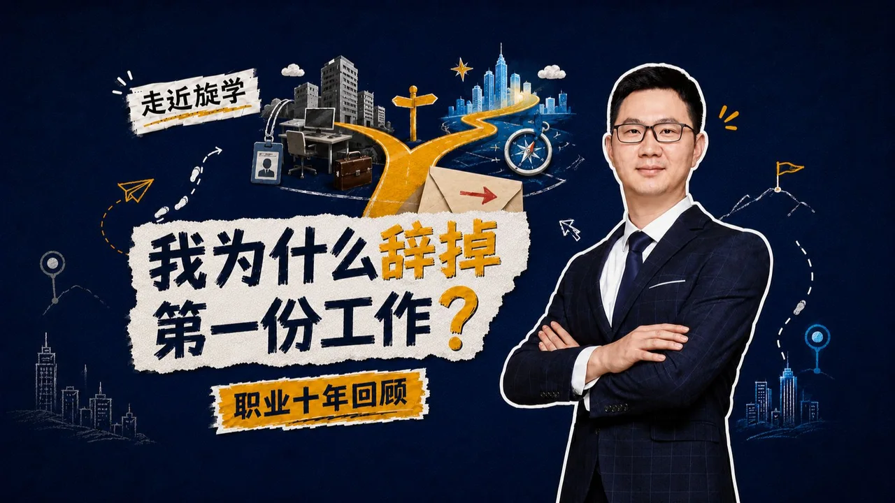 《【管培生培训】职业生涯十年：回顾、思考与展望。我为什么辞掉第一份工作？》封面